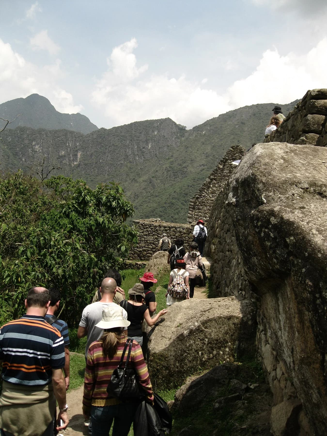 Recuerdos juntos — fotografía de muestra en Machu Picchu